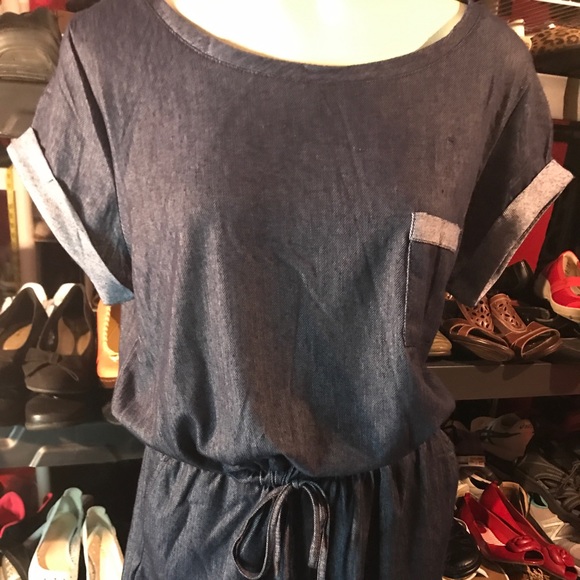 Yado sz XLg Denim Romper - Picture 3 of 8